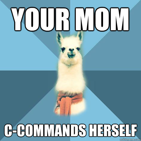 c-command
